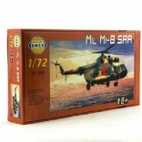 plastic model of Mil Mi-8 SAR helicopter 1:72