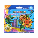 Glass paints 10 pcs/10.5 ml