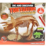 Chiseling Dinosaur Skeletons with a Glow-in-the-Dark Triceratops
