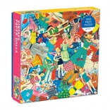 Galison Puzzle Vintage Paper Dolls 1000 Pieces