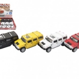 Metal Car Model Hummer H2 SUV Kinsmart 12 cm with Pull-Back