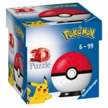 3D-puzzel Pokémon Poké Ball van Ravensburger, 54 stukjes