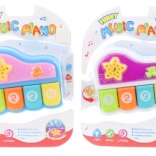 Kinderpiano met slaapliedjes