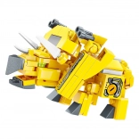 Qman Horned Dinosaur – Transformable Building Set