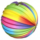 Rainbow Ball Lantern 25 cm