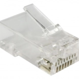 Pass-Through RJ45 UTP Cat. 5e Connector (pack of 100)
