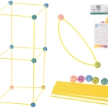 Creative Building Set – Tube Sticks for Building Tents and Structures, 75 Pieces