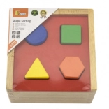 Wooden shape sorter for children