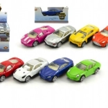 Metal toy car 8 cm with free-wheel in gift box