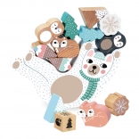 Vilac balancing game Teddy Bear Eddy