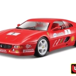 Metal model Ferrari F355 Challenge by Bburago in scale 1:24