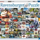 Ravensburger Puzzle 3000 Pieces – 99 Moments VW Campervan