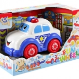 Police car toy with light and sound