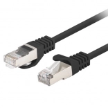 Patch Cable Cat.6 FTP 1.5 m – pack of 10, black