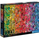 Puzzle 1000 Pieces Collage Color Boom