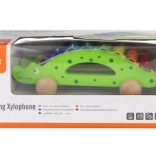 Wooden Pull-Along Xylophone Crocodile