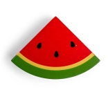 Wooden Watermelon Slice Bigjigs Toys