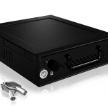 Icy Box interne Einbauschublade für 3,5" und 2,5" HDD/SSD SATA/SAS in 5,25" Schacht