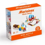 Mini Waffle Construction Set 140 pieces for Boys