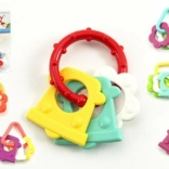 Colorful Plastic Teether for Babies