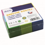 Detoa colorful wooden blocks 9 pcs