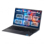 umax visionbook 15wn plus 15,6" notebook mit intel n100, 8 gb ram und 256 gb ssd