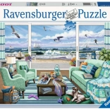 Puzzel 1000 stukjes Stranduitje