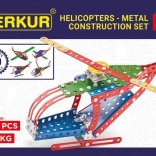 Construction Set Helicopter by MERKUR - 10 Models