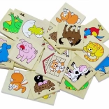 Detoa Wooden Memory Game Fairy Tale