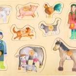 Wooden Puzzle Life on the Farm small foot
