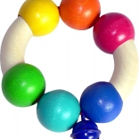 Hess Rainbow Rattle with Bell