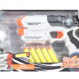 Children's toy gun with foam darts and goggles