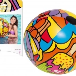 Opblaasbare strandbal multicolor 91 cm BESTWAY