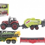 Set of Farm Tractors and Accessories