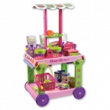 Androni mobile market with 30 accessories, height 85 cm