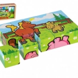 Wooden Blocks My First Animals