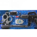 Police Set with Submachine Gun
