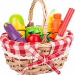 shopping basket with vegetables SMALL FOOT