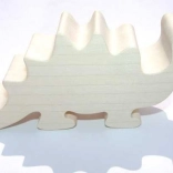 Wooden Stegosaurus Animal