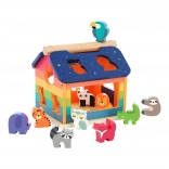 Vilac Shape Sorter Rainbow House