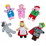Vingertheater poppetjes sprookjesfiguren Bigjigs Toys