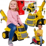 BIG Power Worker ride-on maxi crane with winch