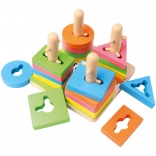 Wooden Lacing Shape Game 15 cm