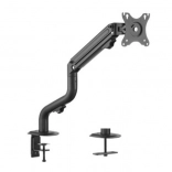 Monitorarm für Schreibtisch, einstellbar von 17 bis 32 Zoll, Tragkraft bis 8 kg