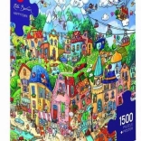 Puzzle HEYE Happytown 1500 pieces