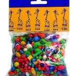 Detoa Mix of Colorful Wooden Beads 70 g