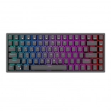 Kabellose mechanische Tastatur Royal Kludge RK84 mit RGB-Beleuchtung und roten Schaltern