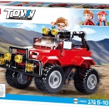 Sluban Town Red Jeep – 135-piece building set
