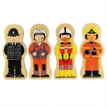 Wooden Puzzle Professions by Bigjigs Toys