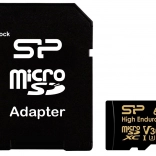 microSDXC‑Speicherkarte High Endurance 64 GB V30 UHS‑I U3 A1 + microSD–SD‑Adapter